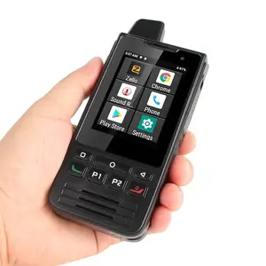 Original Langstrecken-Handheld-Gegensprechanlage 4G GPS WiFi Zello Radio POC Android Walkie Talkie mit Sim-Karte NFC-Smartphone