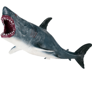 Yxs enfants science éducation simulation vie marine modèle animal grand <span class=keywords><strong>Megalodon</strong></span> grand blanc homme-manger requin <span class=keywords><strong>jouet</strong></span> - Product Image 1