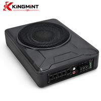 Subwoofer Activo Compacto de 10 Pulgadas para Coche, Fácil de Instalar, con Amplificador Integrado, para Mejora de Audio en Vehículos