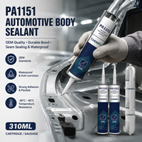 Mastic de joint automobile 310 ml en PU, anti-corrosion, peignable, pour réparation de camions, adhésif stable, fourni par le distributeur