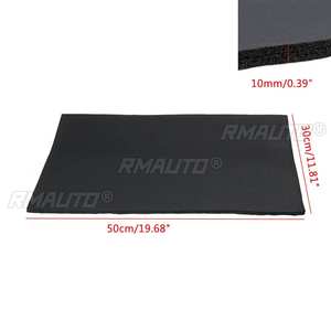 12PCS 30x50cm 10mm Aislante Acústico para Coche, Alfombrilla de Espuma Insonorizante para Capó, Adhesivo de Algodón, Accesorios para Coche - Product Image 6