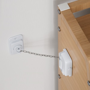 An toàn trẻ em Tủ ổ khóa đồ nội thất ổ khóa thiết kế hiện đại thép không gỉ + nhựa có thể điều chỉnh cửa sổ/Cửa/tủ lạnh giới hạn - Product Image 5