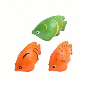 Ballons anti-stress en PU en forme de poisson tropical avec impression de logo personnalisé, ballons en PU en forme de poisson pour les jeux d'enfants - Product Image 3
