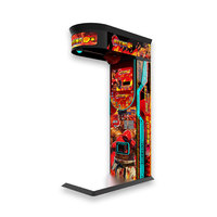 Machine de boxe d'arcade commerciale, jeu de frappe à monnayeur, testeur de force de boxe pour centre de divertissement familial (CE) et centre commercial, certifiée CE