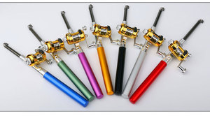 NEW Children's Gift <strong>Fishing</strong> Tackle Outdoor Aluminum Alloy <strong>Pen</strong> <strong>Pocket</strong> <strong>Mini</strong> <strong>Fishing</strong> <strong>Rod</strong> With <strong>Fishing</strong> Wheel - Product Image 6