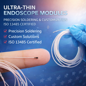 Modul Kamera Endoskop Ultra Kecil Chip on Tip OCHTA10 1mm Kamera Inspeksi Digital Plug & Play Pencitraan Waktu Nyata Hemat Biaya - Product Image 1