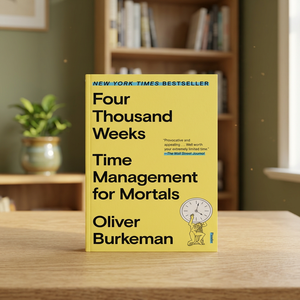 Cuatro mil semanas de Oliver Burkeman, libro en inglés de bolsillo, libro sobre autoaprendizaje, concentración y planificación de la vida - Product Image 3