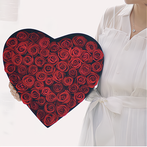 Recyclage écologique I love You Mom Floral Heart Boxes Flower Mom Box Boîte de cadeaux pour la fête des mères Coffret pour fleurs - Product Image 3