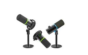 Micrófono Dinámico de Alta Calidad Prizmora DM68, XLR/USB Tipo-C, Patrón Polar Cardioide, 48/96kHz, Cancelación de Ruido, Micrófono para Juegos - Product Image 4