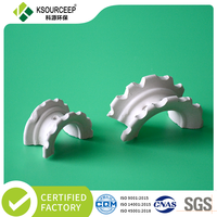 Emballage aléatoire en céramique Super Intalox pour colonnes d'absorption de milieux corrosifs dans l'industrie chimique
