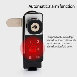 Ngăn Kéo Thông Minh Điện Tử Cam Khóa Với Quản Lý Key 5 Chữ Số Kỹ Thuật Số Kết Hợp Cảm Ứng Key Keyless - Product Image 5