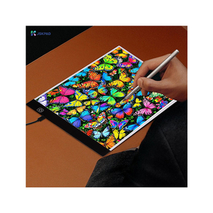 A4 A5 طاولة ليد لوحة ليد لوحة رسم استنسل لوحة رسم رسم طاولة تتبع ضوء ليد - Product Image 1