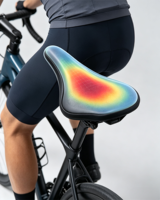 Sensor de análisis de presión para sillín de bicicleta FSR Textile, almohadilla de 16x10, sistema de mapeo de presión en tiempo real de 120Hz, biomecánica para ajuste de bicicleta