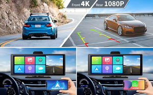 Màn hình Carplay di động 10.26 inch, màn hình thông minh đa năng, hỗ trợ <span class=keywords><strong>Android</strong></span> Auto, đa phương tiện, <span class=keywords><strong>video</strong></span>, GPS, dẫn đường ô tô - Product Image 5