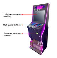 QIQU Offre Spéciale 19 pouces Touch Pearl of the Caribbean Cabinet Screen Gaming Metal Cabinet pour POT O Gold POG595