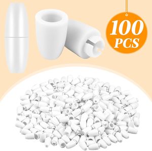 Oval <b>Bead</b> Caps for Bracelet Making in Multiple Colors <b>Plastic</b> Jewelry Findings Bag Pack - Product Image 5