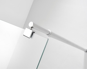 Panel de <span class=keywords><strong>Ducha</strong></span> sin Marco de Fácil Limpieza, Calidad Hotelera, <span class=keywords><strong>Mampara</strong></span> de <span class=keywords><strong>Ducha</strong></span> de Vidrio <span class=keywords><strong>Fija</strong></span> Individual <span class=keywords><strong>para</strong></span> Proyectos de Renovación de Baños Modernos - Product Image 2