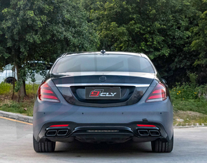 Nuovo aggiornamento nuovo Bodykit per 2014 2017 Benz <span class=keywords><strong>W222</strong></span> S classe S600 S550 aggiornamento 2018-2020 <span class=keywords><strong>W222</strong></span> S63 fanale posteriore del paraurti auto - Product Image 5