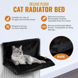Lit de sommeil pour <span class=keywords><strong>chat</strong></span> personnalisé 2026, <span class=keywords><strong>radiateur</strong></span> pour <span class=keywords><strong>chat</strong></span>, tissu en peluche doux, accessoires pour animaux de compagnie, lit en polaire chaud avec hamac en mousse - Product Image 6