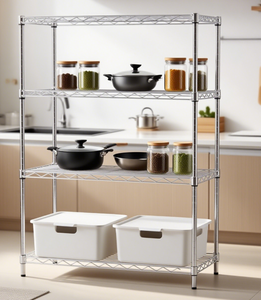 <span class=keywords><strong>2025</strong></span> mới thông minh gấp kim loại giá nhiều lớp nhà bếp kệ cho nhà đựng thức ăn & đồ dùng lưu trữ món ăn giá lưu trữ chủ sở hữu - Product Image 4