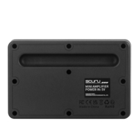 Amplificateur de basse électrique portable Scuru S5B 20W, petit ampli de pratique pour guitare basse, prend en charge la connexion BT/casque, boost intégré