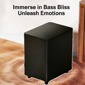 Barre de son 2.1CH BassMAX EARC 4K Ultra HD <span class=keywords><strong>3D</strong></span> Surround Movie <span class=keywords><strong>Cinema</strong></span> BT 5.3 avec caisson de basses sans fil <span class=keywords><strong>Dolby</strong></span> Atmos - Product Image 3