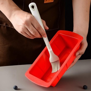 Factory Spot <b>Silicone</b> Rectangular Toast Bread Cake <b>Baking</b> Pan Non- Stick <b>Baking</b> Mould Tray - Product Image 3