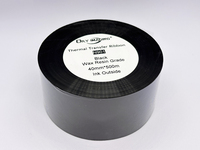 Pita Resin Lilin Industri N901 TTR 33mm X 500m untuk Label Komponen Elektronik dan Identifikasi Produk
