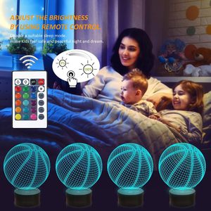 Custom Photo Creative 3D Illusion Anime Acrylic IP54 <b>Table</b>/Desk Base Christmas <b>Lamp</b> Kids Room Decor LED 10W Light - Product Image 3