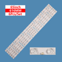 Nouvelle bande de rétroéclairage LED TV pour réparation de TV 65 pouces