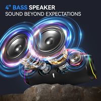 Haut-parleur sans fil professionnel portable ZQS-X8 BT 100W, boîte audio de haute qualité, haut-parleur Bluetooth