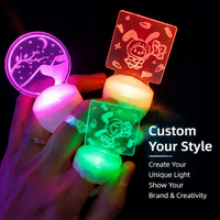 Anneaux lumineux LED en gros, panneaux en plastique personnalisés pour concerts/festivals, populaires au Japon et en Corée, directement de l'usine