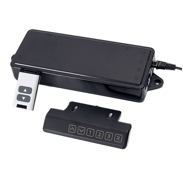Electric Push Rod One-Drag Two-Hall Synchronous Controller 10A Wired/Wireless Remote Control for 12V/24V/36V/48V DC Motors