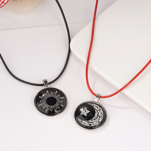 Pulsera de Cuerda Tejida de Acero Inoxidable <span class=keywords><strong>para</strong></span> Parejas, Pulsera Luminosa de Moda <span class=keywords><strong>para</strong></span> Parejas, Regalo de Joyería <span class=keywords><strong>para</strong></span> el Día de San Valentín - Product Image 4