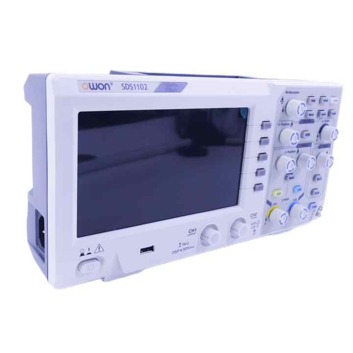 OWON SDS1102デジタルストレージオシロスコープ100MHz 1GS/s 2 