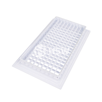Grille de déviation double en aluminium CVC et grille de déviation simple réglable pour la climatisation