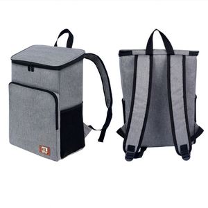 Triple Layer Oxford Insulated Water Resistant <b>20L</b> Portable All Seasons Lunch Cooler Tote Wide Opening Multi Pockets Shoulder - Product Image 1