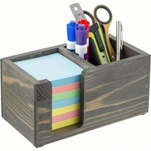 Boîte de rangement de bureau multifonction personnalisée avec porte-stylo, vente en gros, promotionnelle, pour usage au bureau, organisateur de cadeaux - Product Image 1