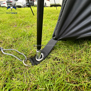 Di grandi dimensioni con tenda umana pieghevole per animali domestici in fibra di vetro e alluminio stabile per animali domestici tenda personalizzata per animali con porta a cerniera - Product Image 6