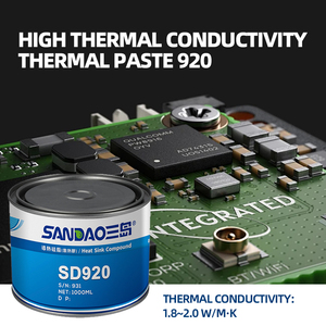 High Temperature Resistant <b>Thermal</b> Conductive Silicone Grease <b>Thermal</b> <b>Paste</b> for CPU GPU LED Electronics Heat Sink Compound - Product Image 1