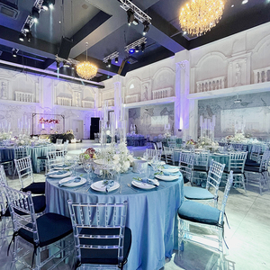 Chiavari transparent en résine pour extérieur, idéal pour la <span class=keywords><strong>location</strong></span> en gros, parfait pour les banquets d'hôtel, les mariages et les salles de réception. - Product Image 2
