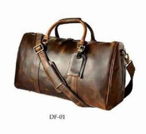 Sac de voyage en cuir pleine fleur - Compagnon de voyage haut de gamme pour le style et la fonctionnalité - Bagages et sacs de voyage - Sac de sport - Product Image 1