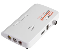 Langsung dari pabrik kualitas tinggi penerima DVB T2 Full HD FTA UK EU steker AS garansi 12 bulan Output bersertifikat CE di CVBS