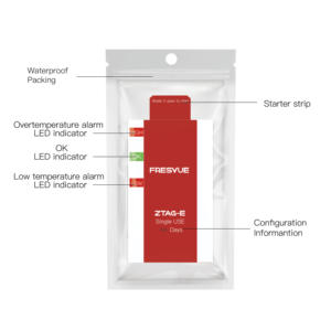 Customizable Single <strong>Use</strong> Temperature Indicator Tag for Cold Chain Monitoring IP67 Waterproof - Product Image 4