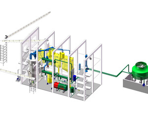 Usine d'extraction par solvant pour huile comestible brute, machine de procédé de lixiviation d'huile végétale issue de graines, équipement d'extraction d'huile à petite échelle - Product Image 6