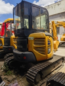 Miniexcavadora Komatsu PC35MR Japonesa a Precio Económico, Miniexcavadora Komatsu PC35MR Usada en Venta - Product Image 3