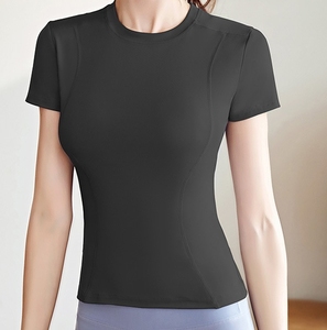 T-shirt de course à pied léger pour femmes Yoga haut à manches courtes - Product Image 6
