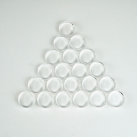 Jetons de poker en acrylique transparent coloré, carrés et ronds, solides, pour jeux de société, directement de l'usine