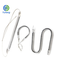 1000w karbon fiber kızılötesi kuvars ısıtıcı ısıtma elemanları elektrikli kuvars karbon fiber ısıtma lambası
