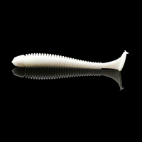 Leurre de pêche en plastique souple ECOODA, fabriqué en usine, 5,5 cm, 7,5 cm, haute élasticité et étirement continu